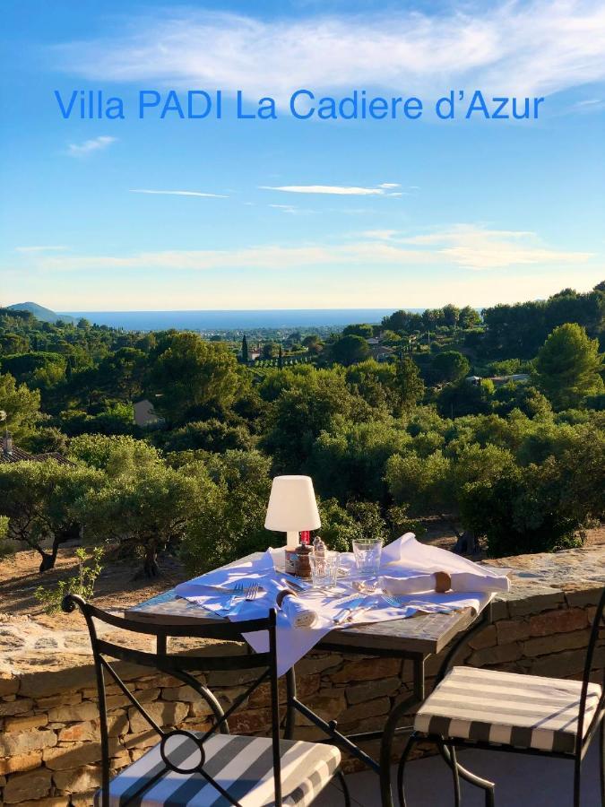 Villa Padi La Cadiere D'Azur Laouque 外观 照片